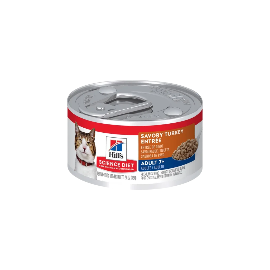 Hill's Science Diet Adult 7+ Original Lata Pavo