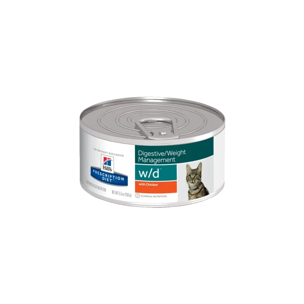 Hill's Prescription Diet w/d Digestive Weight Management Lata para Gato