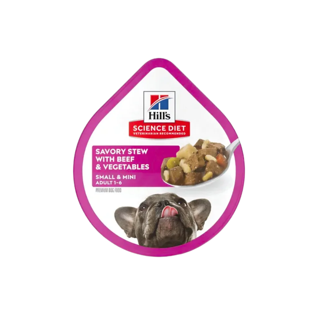 Hill's Science Diet Adult Small & Mini Tray Beef