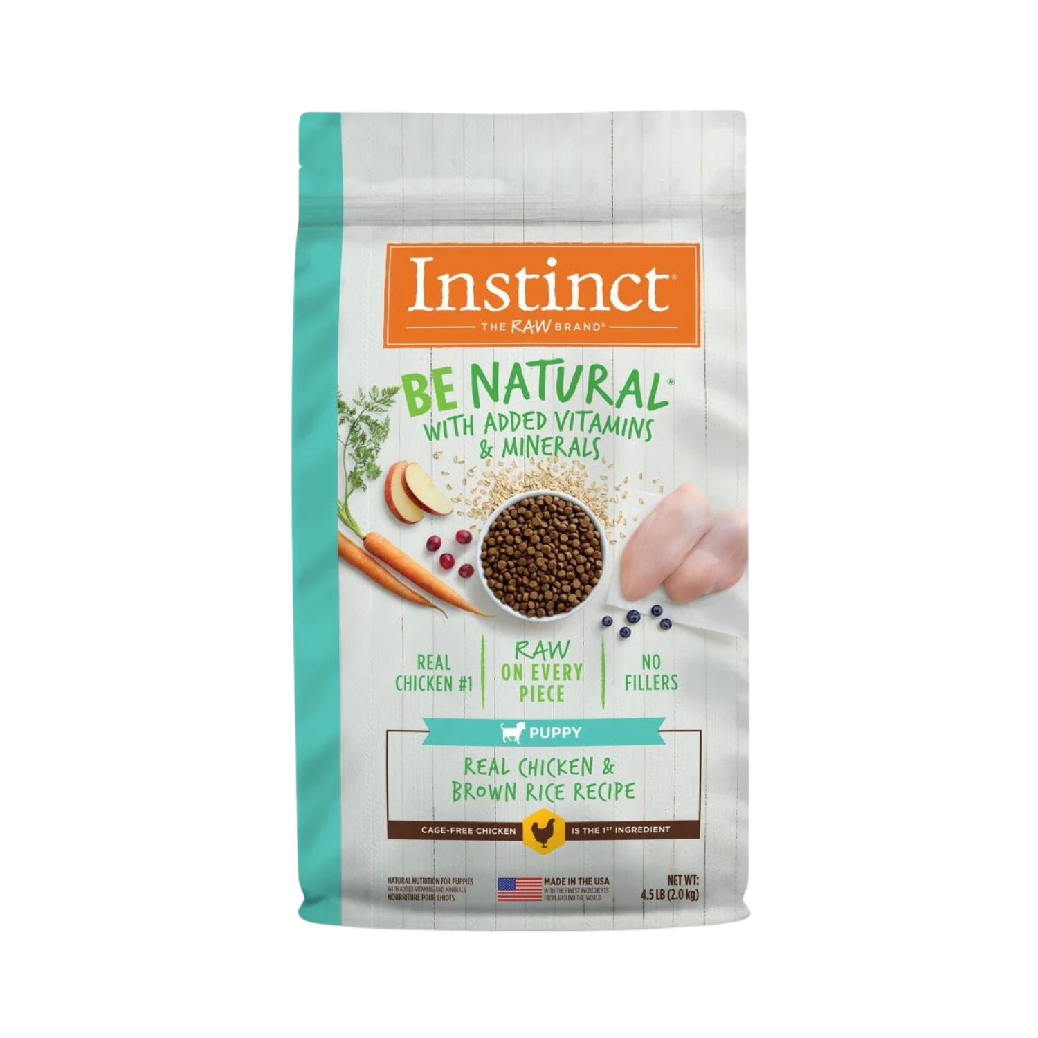 Instinct Be Natural Pollo Cachorros