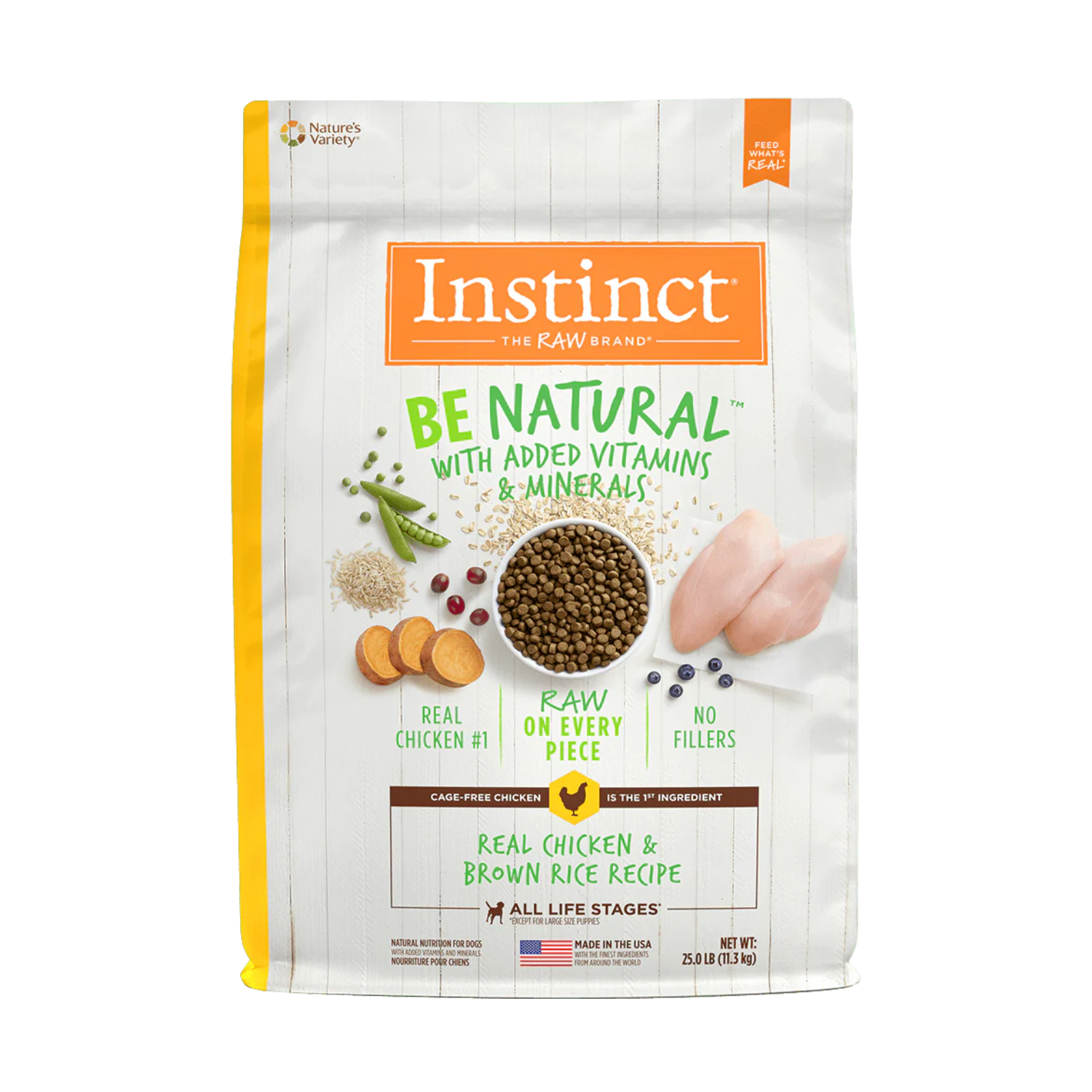 Instinct Be Natural Pollo Perros