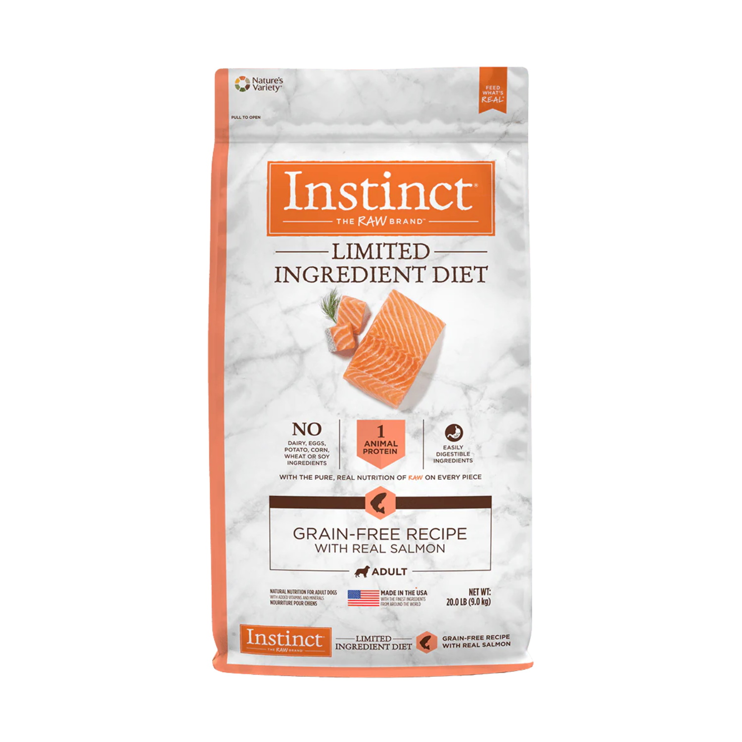 Instinct LID Salmón Perro