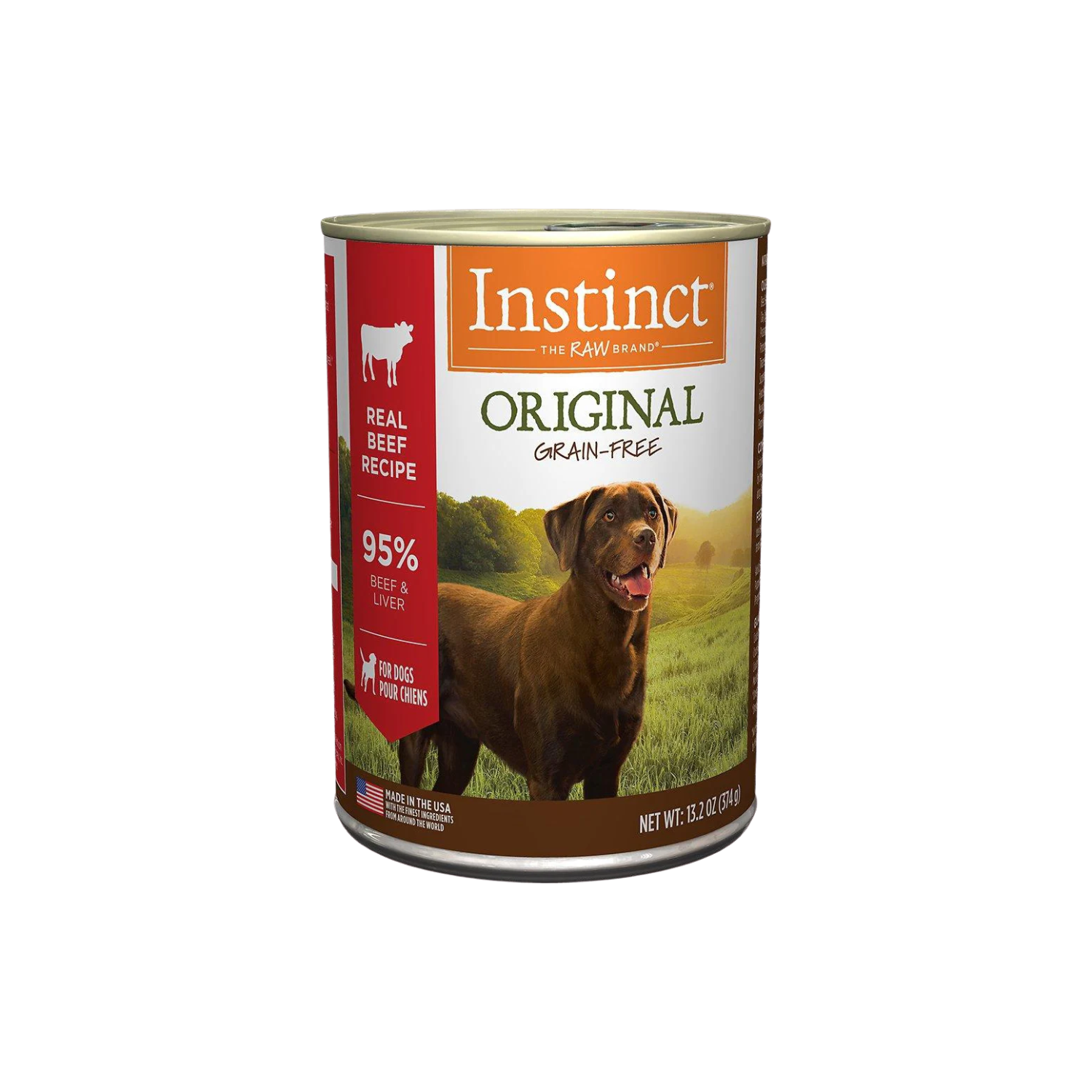 Instinct Lata Res Perro