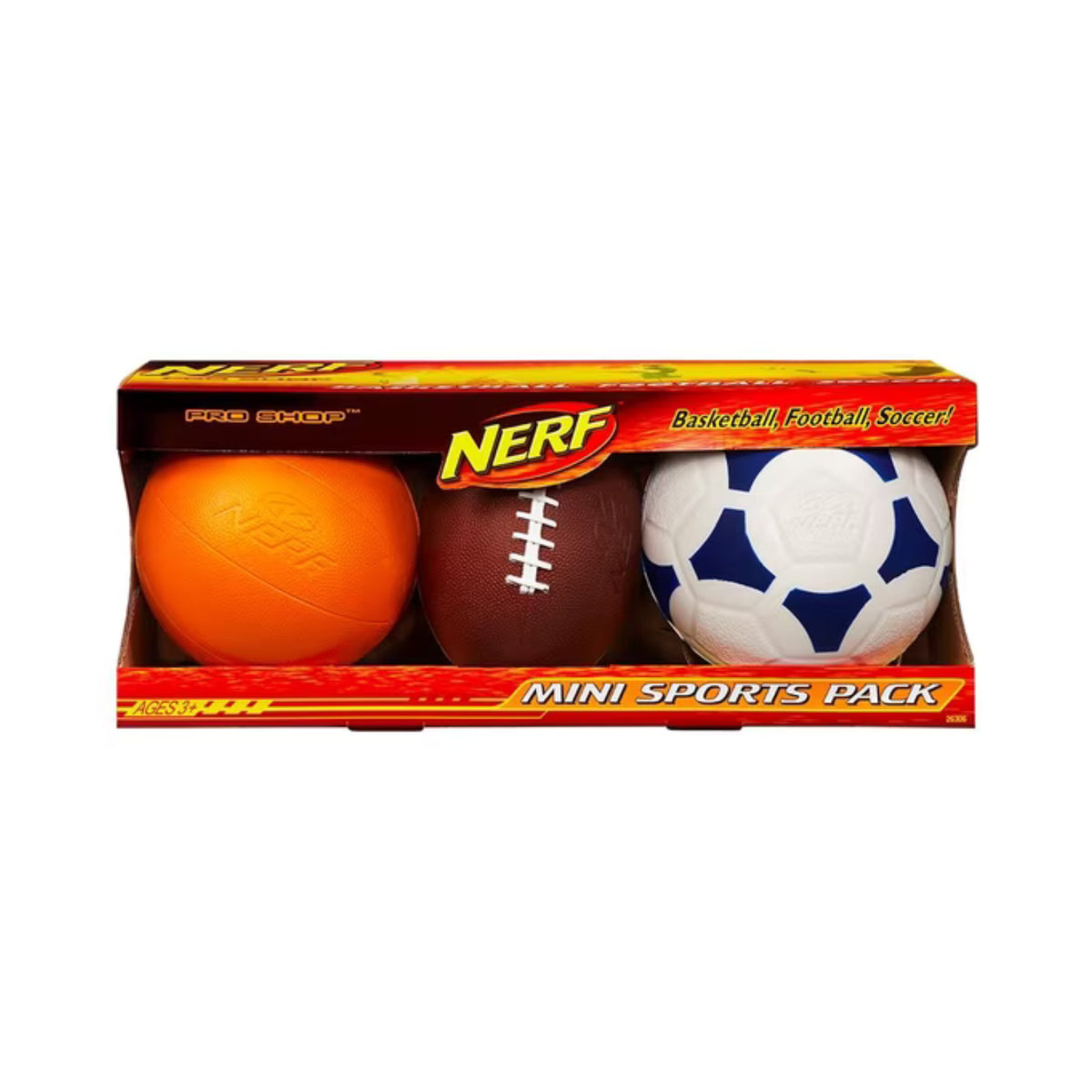 NERF Pack 3 Pelotas Texturas