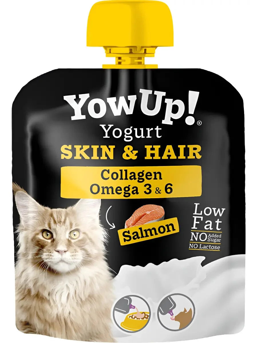 Yow Up! Gatos Skin & Hair Salmón