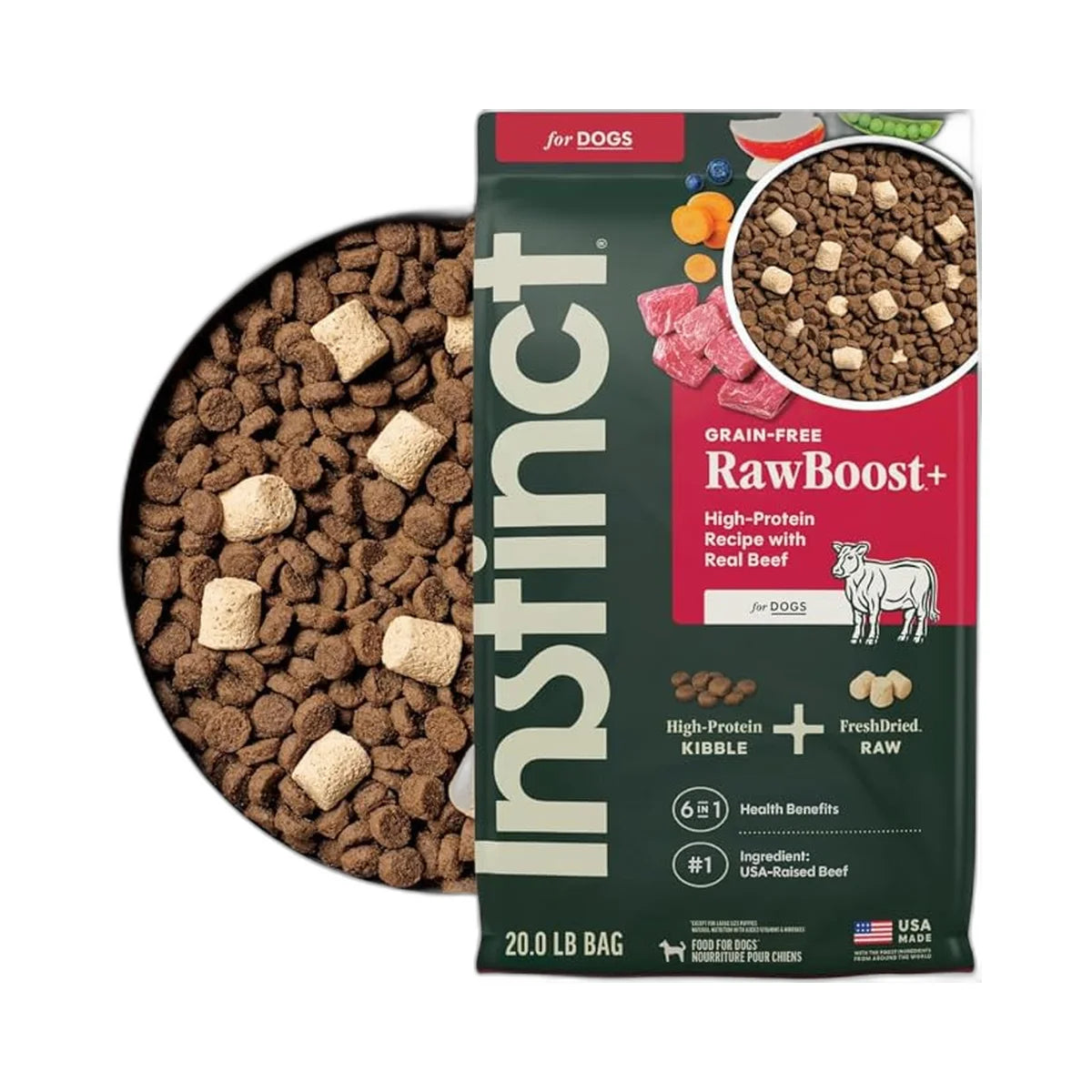 Croquetas Instinct Instinct Raw Boost Grain Free Res Perros