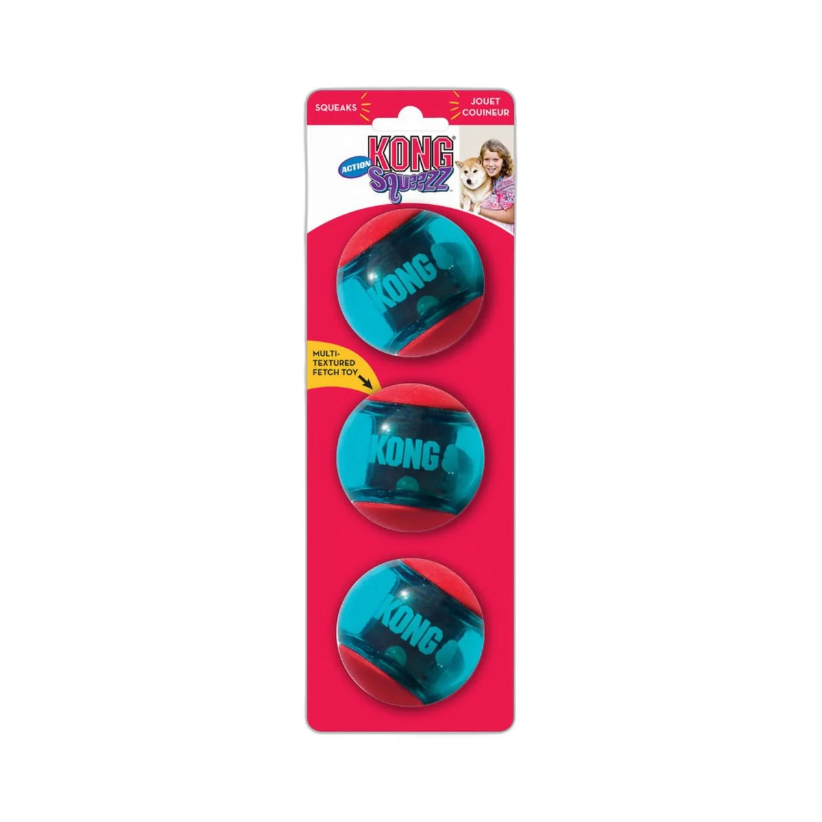 Croquetas KONG KONG Pelota Squezz Action