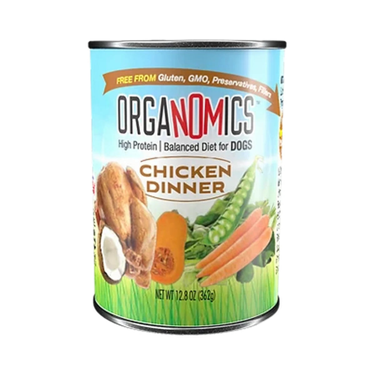 Croquetas Organomics Lata Organomics Pollo Perros 12.8 oz