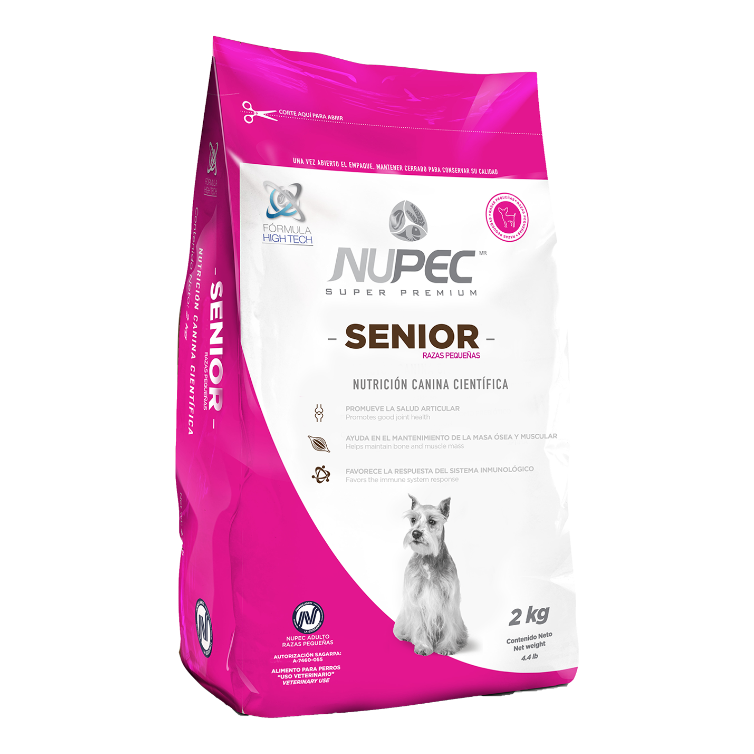 Nupec Senior Razas Pequeñas