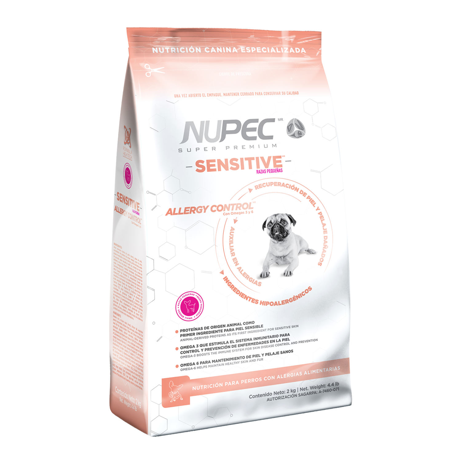 Nupec Sensitive Skin Razas Pequeñas
